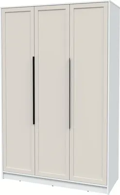 Шкаф Интерлиния Концепт Тренд КТ-Ш3 (белый платинум/кашемир)