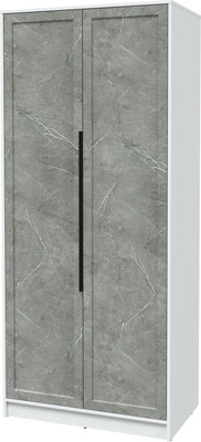 Шкаф Интерлиния Концепт Тренд КТ-Ш2 (белый платинум/керамика)