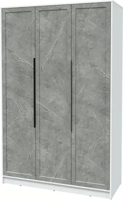 Шкаф Интерлиния Концепт Тренд КТ-Ш3 (белый платинум/керамика)