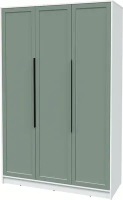Шкаф Интерлиния Концепт Тренд КТ-Ш3 (белый платинум/мята)