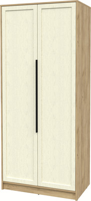 Шкаф Интерлиния Концепт Тренд КТ-Ш2 (дуб золотой/дуб снежный)
