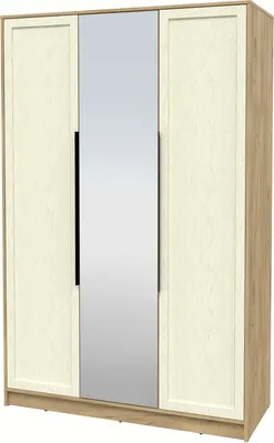 Шкаф Интерлиния Концепт Тренд КТ-Ш3(з) (дуб золотой/дуб снежный)