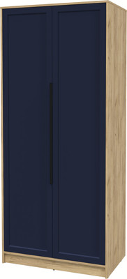 Шкаф Интерлиния Концепт Тренд КТ-Ш2 (дуб золотой/индиго)
