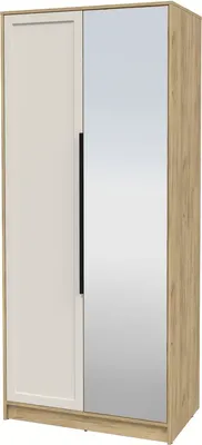 Шкаф Интерлиния Концепт Тренд КТ-Ш2(з) (дуб золотой/кашемир)