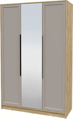 Шкаф Интерлиния Концепт Тренд КТ-Ш3(з) (дуб золотой/луна)