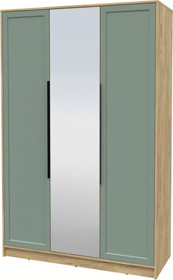 Шкаф Интерлиния Концепт Тренд КТ-Ш3(з) (дуб золотой/мята)