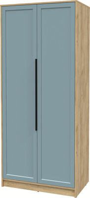 Шкаф Интерлиния Концепт Тренд КТ-Ш2 (дуб золотой/океан)