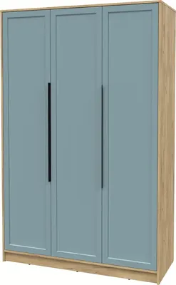 Шкаф Интерлиния Концепт Тренд КТ-Ш3 (дуб золотой/океан)