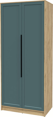 Шкаф Интерлиния Концепт Тренд КТ-Ш2 (дуб золотой/верде)