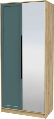 Шкаф Интерлиния Концепт Тренд КТ-Ш2(з) (дуб золотой/верде)