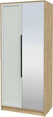 Шкаф Интерлиния Концепт Тренд КТ-Ш2(з) (дуб золотой/грей)