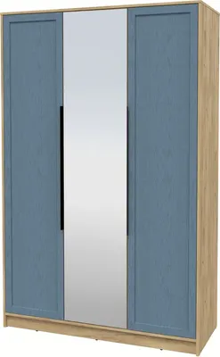 Шкаф Интерлиния Концепт Тренд КТ-Ш3(з) (дуб золотой/дуб лазурный)