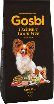 Сухой корм для собак Gosbi Exclusive Grain Free Adult Fish Mini (7кг)