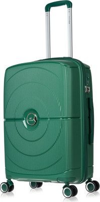 Чемодан на колесах L'case Doha PP04 24 (M, темно-зеленый)
