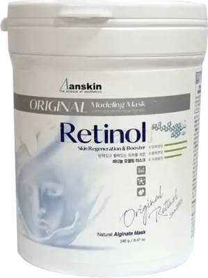 Маска для лица альгинатная Anskin Retinol Modeling Mask (240г)