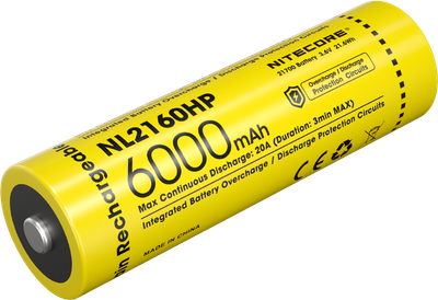 Аккумулятор Nitecore NL2160HP / 553