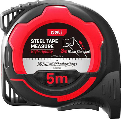 Рулетка Deli EDL370528