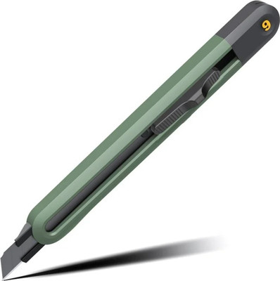 Нож пистолетный Deli Soft Touch / EHT4009L (зеленый)