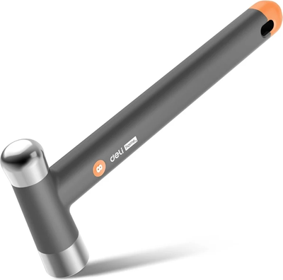 Молоток Deli Soft Touch / EHT7008C (оранжевый)