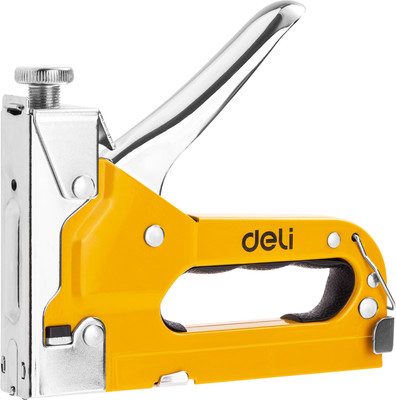Механический степлер Deli EDL238104 (желтый)
