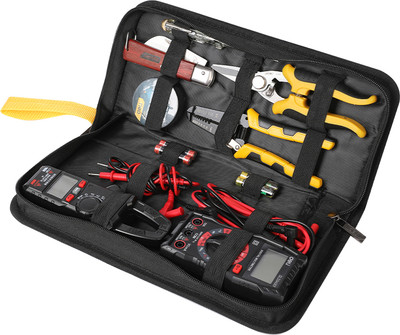 Универсальный набор инструментов Deli EDL-C1007E-Z (7пр, черный, сумка)