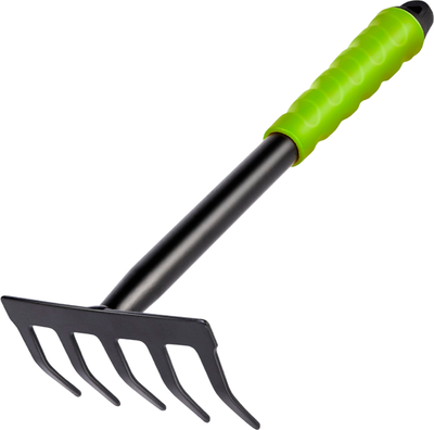Грабли ручные Deli EDL580813 (черный/зеленый)