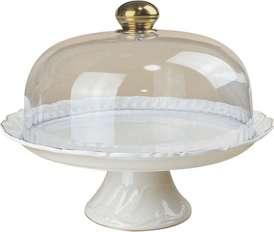 Блюдо для торта Lenardi Крокус Золото 109-259