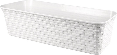 Вазон Violet Ротанг / 356006 (белый)