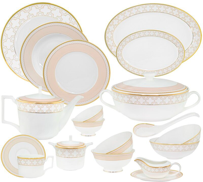 Набор столовой посуды Lenardi Жозефина 145-335 (100пр)