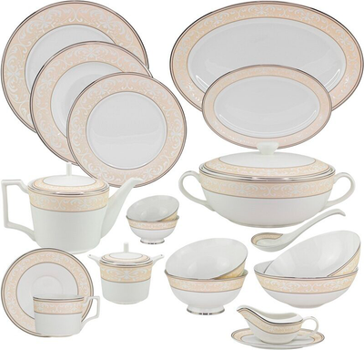 Набор столовой посуды Lenardi Джульетта 145-351 (100пр)