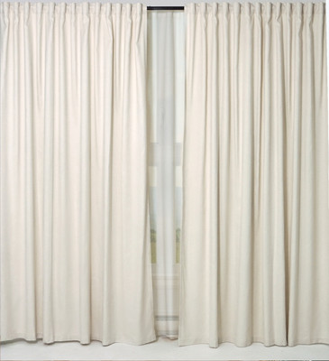 Комплект штор КронасМАрт Канвас 200x270 (кремовый)