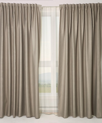 Комплект штор КронасМАрт Блэкаут 150x250 (бежевый)