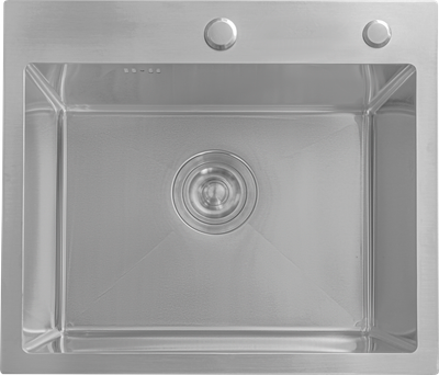 Мойка кухонная Astir Satin 50x44 (с сифоном, дозатором и коландером)