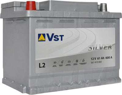 Автомобильный аккумулятор VST Silver L+ 600A 6СТ-61 (61 А/ч)