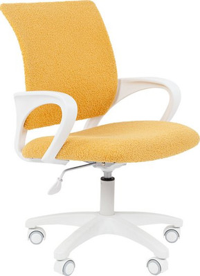 Кресло детское Chairman Kids 103 (ткань В лимон/белый пластик LT)