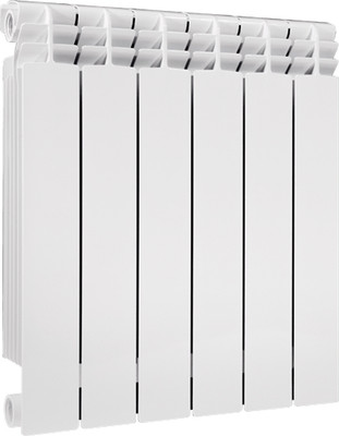 Радиатор алюминиевый Fondital Alustal Bimetal Super 500/100 / R901034I06 (6 секций)