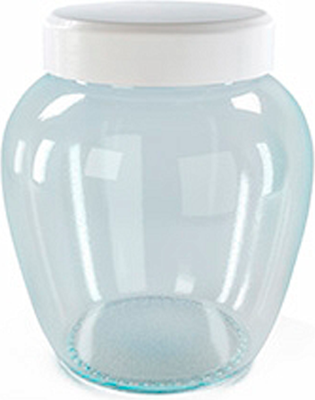 Емкость для хранения Berossi Avena Drop / ИК 88501000 (снежно-белый)