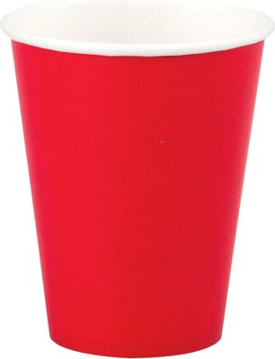 Набор бумажных стаканов Паксервис НВ80-280 / 389049 (1400шт, красный)