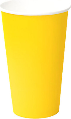 Набор бумажных стаканов Паксервис НВ90-530 400мл / 189069 (50шт, желтый)