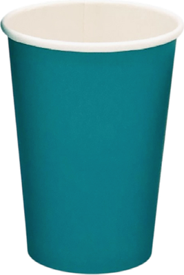 Набор бумажных стаканов Паксервис 400/500мл / 388690 (1000шт, бирюзовый)