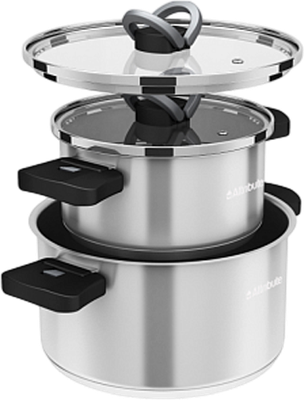 Набор кастрюль Attribute Foldaway / ASF200 (2шт)