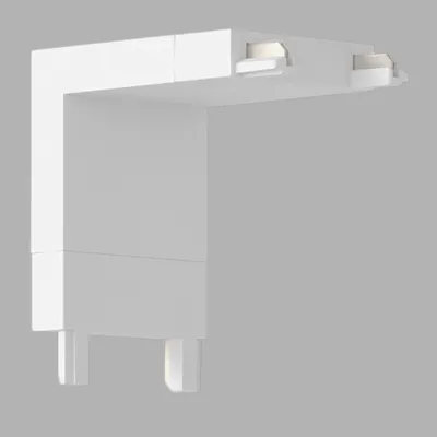 Коннектор для шинопровода Ambrella Magnetic Ultra Slim GV1104 BK (черный)