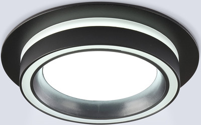 Точечный светильник Ambrella TU5210 BK (черный)