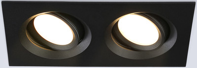 Точечный светильник Ambrella TN1146/2 BK (черный)