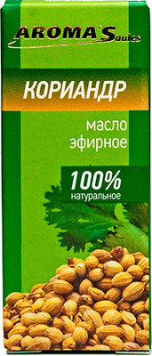 Эфирное масло Aroma Saules Кориандр