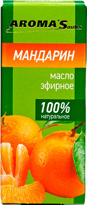 Эфирное масло Aroma Saules Мандарин