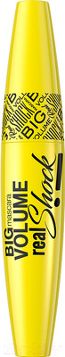 Тушь для ресниц Eveline Cosmetics Big Volume Real Shock Mascara черный (10мл)