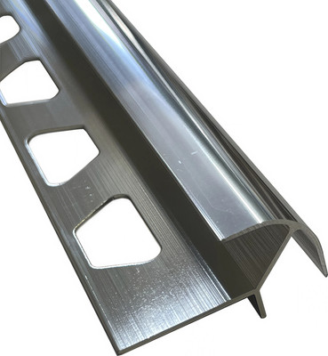 Уголок под плитку Profiling Елочка ПО-10х10 (2.7м, серебристый глянец)