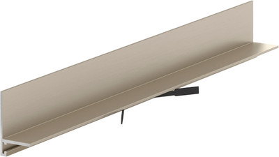 Микроплинтус Profiling L щелевой 2.7м (пружины 7шт, шампань)