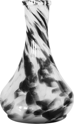 Колба для кальяна VESSEL Drop (черный/белый/крошка)